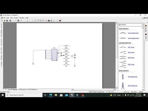 bar graph leds in circuit wizard | circuit simulation for bar graph leds in circuit wizard