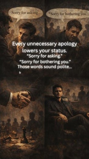 Stop Over-Apologizing. It Lowers Your Status.