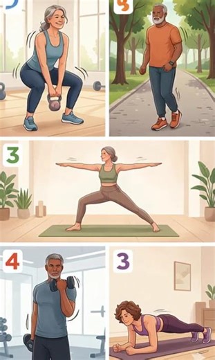 5 EXERCÍCIOS PARA LONGEVIDADE APÓS 40 ANOS!