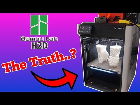 ‪@BambuLab‬ H2D! Dual Nozzle, Laser Engraving & ....?