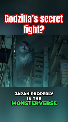 Godzilla's Secret Tokyo Fight Revealed! #Godzilla #Monarch #Monsterverse #MonarchLegacyOfMonsters