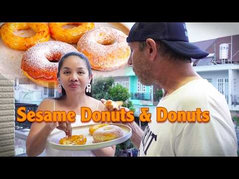 Sesame Donuts (Bánh còng) & Classic Donuts | Homemade & Crispy