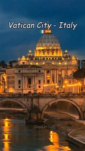 Vatican City 🇻🇦✨ — A tiny country with immense spiritual and artistic beauty. From St. Peter’s Basilica to timeless art, every corner is inspiring. #daysinitaly #italy #vaticancity | Days in Italy