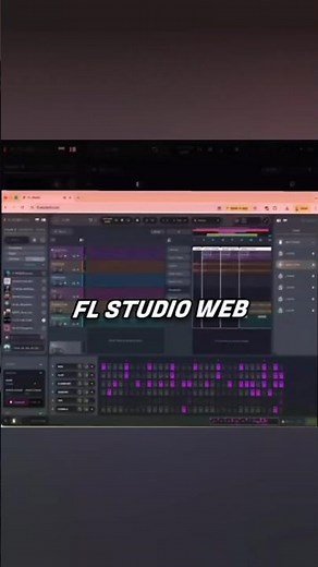 FL studio New Daw?🔥💪Fl studio Web #shorts #flstudioweb
