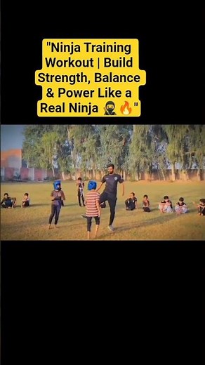 "Ninja Training Workout | Build Strength, Balance & Power Like a Real Ninja 🥷🔥" #bodyattack
