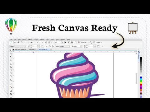 How to create new document in CorelDRAW (Project Ready)