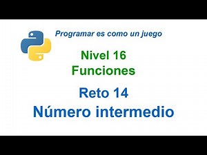 Programar en Python - Nivel 16 - Reto 14 - Intermedio de tres números