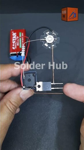 DIY Touch Sensor Switch #shorts