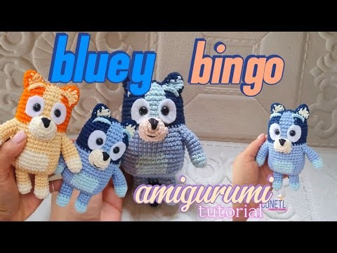 Bluey Dog | Bingo | Step-by-Step Crochet Tutorial