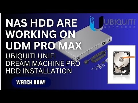 Ubiquiti unifi dream machine pro HDD Installation #hoobasics #diy #ubiquiti #unifi
