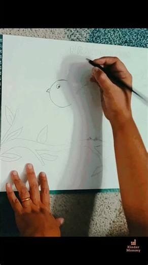 Fraction Bird #art #drawing #mathsproject #schoolproject