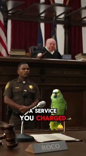 PARROT on Trial for Fraud Roasts the Judge's Wife! 😂