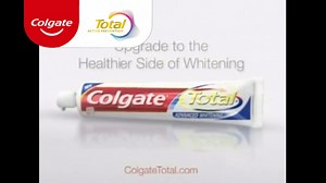 【美国广告】Colgate Total - Upgrade to the Healthier Side of Whitening（Brooke Shields）
