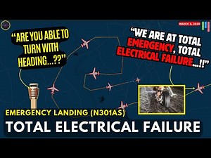 Private Jet Loses all Power at FL430, Tires Blow on Landing! #atc