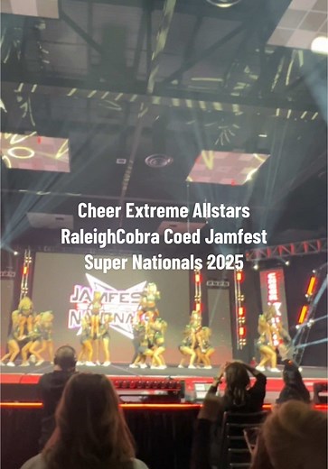 Cheer Extreme Allstars at Raleigh Cobra Coed Jamfest 2025