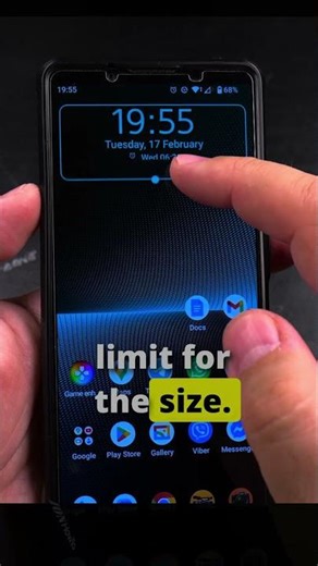Android How to Make Clock Bigger