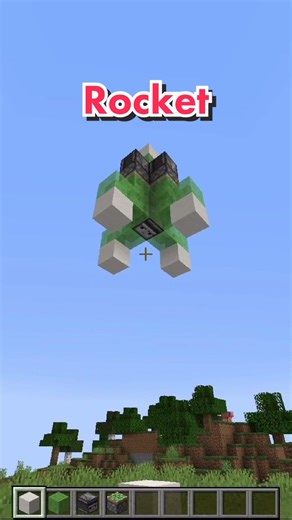 How to Build a Simple Rocket in Minecraft