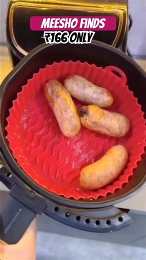 Air Fryer Reusable Silicone Pot 🍟 | Non-Stick Air Fryer Tray
