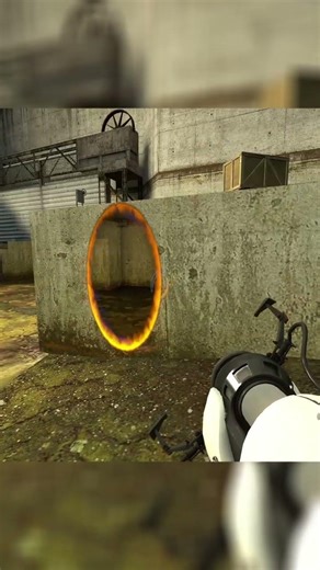 Breaking Half Life 2 With the Portal Gun #shorts #halflife2