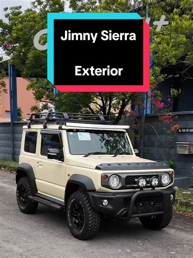 Suzuki Jimny Sierra (AT) - Exterior #suzuki #jimny #4x4 #offroad