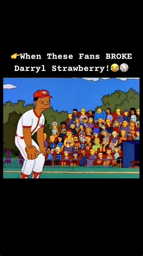 👉 When These Fans BROKE Darryl Strawberry! 😂⚾️