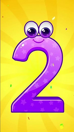 Number 2 🥰 | Dancing Two, Tracing, and Counting 2 | Lucas & Friends #shorts