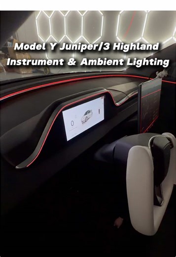 Tesla Enhances Model Y and Model 3 with New Display