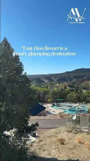 Mirror house at East Zion Resort - where luxury meets the sky!