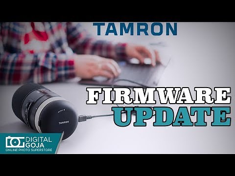 Tamron TAP-in Console Update Lens Firmware | Tutorial