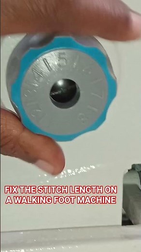 How to Adjust Stitch Length on a Walking Foot Sewing Machine 🧵 Easy Guide | Sew with Ann