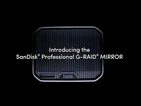 SanDisk Professional | G-RAID MIRROR