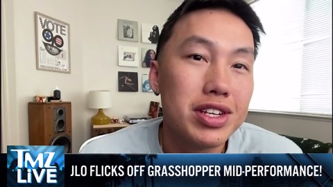 Jennifer Lopez Handles Creepy Crawly Expertly | TMZ Live