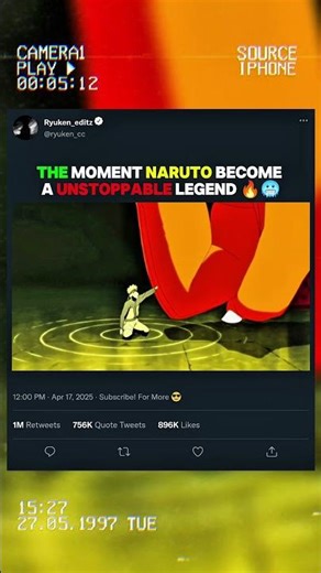 Naruto Unlocks Kurama Chakra Mode 🔥 Massive Power Up 🥶 #shorts#anime #naruto #narutoshippuden #viral