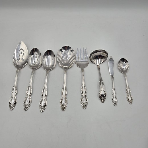 1881 Rogers Oneida Baroque Rose-silverplate-1950s-serving Pieces - Etsy