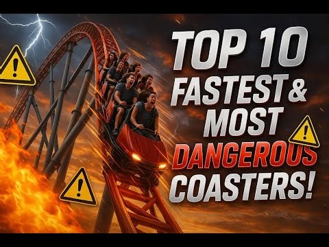 Top 10 Fastest-Dangerous Roller Coasters in the World (2026) | Most Extreme G-force Rides