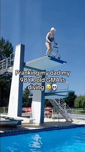 She can barely walk 😂 #prank #swimming #family #funny #pool