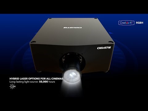 More options with hybrid laser cinema projection