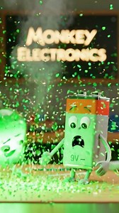 Para una batería de 9V y un LED estándar, ¡usualmente necesitas una resistencia de 330 a 470 ohmios! 🤓 | Monkey Electronics