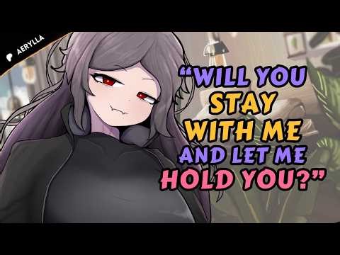 Forced to Stay the Night with Your Vampire Crush and She Won't Let You Leave [ASMR Roleplay] [F4M]
