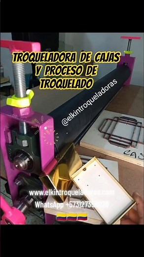 This is a box die cutter and the easy die cutting process #packaging #diecuts
