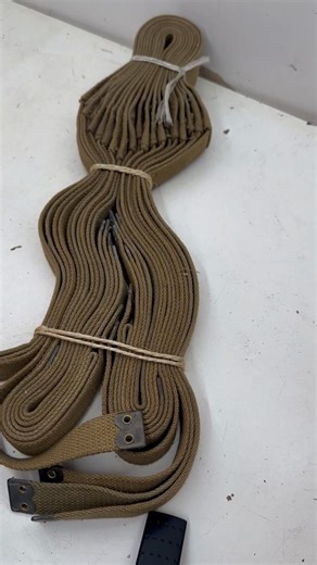 The Militaria Shop on Instagram: "Another batch of new old stock WW2 British Army 37 pattern webbing now being sorted through. We also have the equipment straps and Bren pouches in the same condition. #oldstock #ww2 #collectors #militaria"
