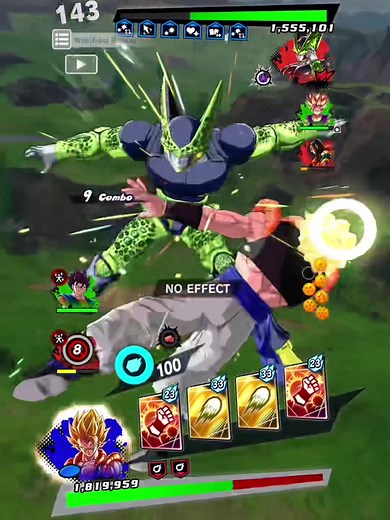 มันก็โหดเกินไป ULTRA Perfect Cell #dragonballlegends #dblegends #pvp #ใต่แร้งค์ #UL #Gogeta #oneshot