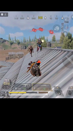 1v4 Near Victory – Ammo Finish and the Final Enemy Took Me Down #codm #codmobile