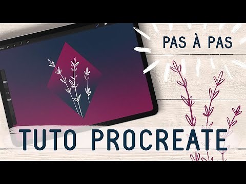 PROCREATE TUTORIAL for Beginners | Gradients, Selection Tool, Color Fill