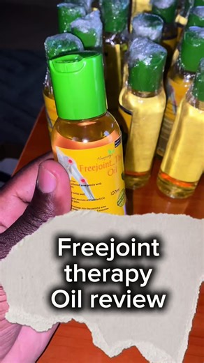 Freejoint therapy oil for joint pains review #arthritis #jointpain#freejointoil #fyp#herbal