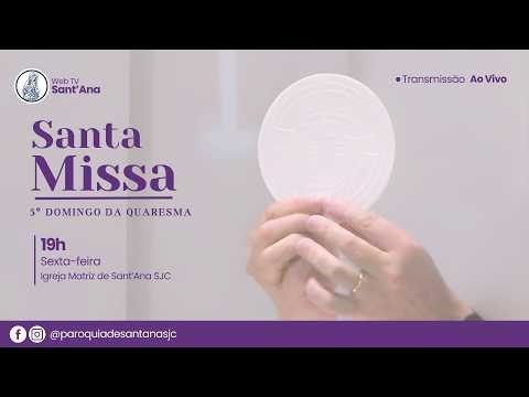Santa Missa | Ao vivo | 19h | 27 de Março de 2026