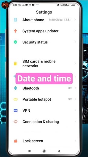 How to set time and date automatically#shorts#youtubeshorts#mobile#starttips