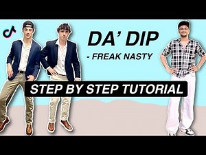 Da' Dip - Freak Nasty *EASY DANCE TUTORIAL* (Beginner Friendly)