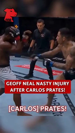 Geoff Neal Nasty Injury After Carlos Prates
