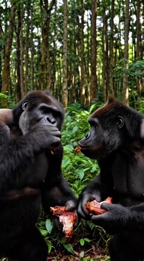 gorilla want chicken 😋